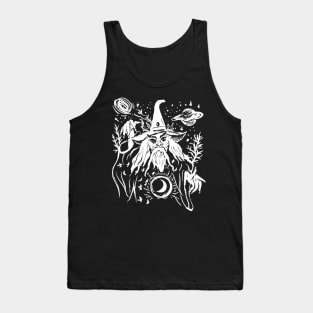 Evil Wizard Merlin Gothic Punk Tank Top